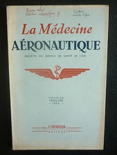 1954 THE AERONAUTICAL MEDICINE AIR HEALTH SERVICE OLD AGE FIGHTER PILOT