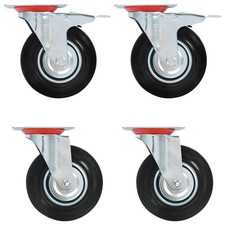 Roulettes Pivotantes 4 pcs 125
