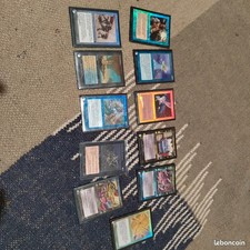 lot de 11 cartes magic foil