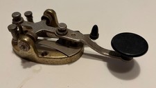 unknown make/model morse code straight key WORKS