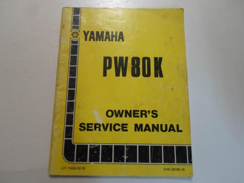 1983 yamaha pw80k - 1983,