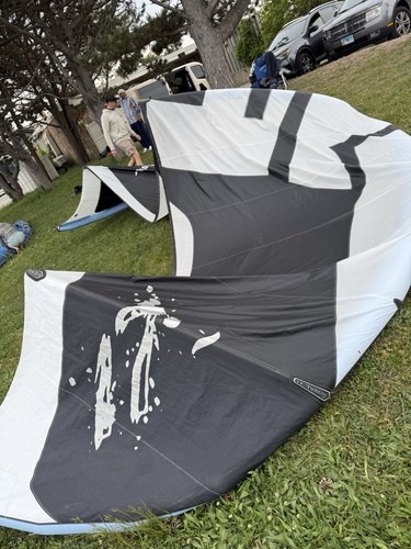 Kitesurfing kite used - kite,