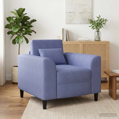 Fauteuil tissu confortable - tissu,