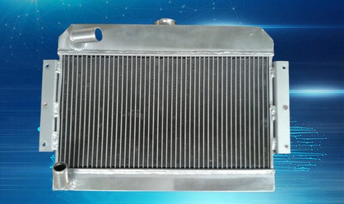 Aluminum radiator for mgb - aluminum,