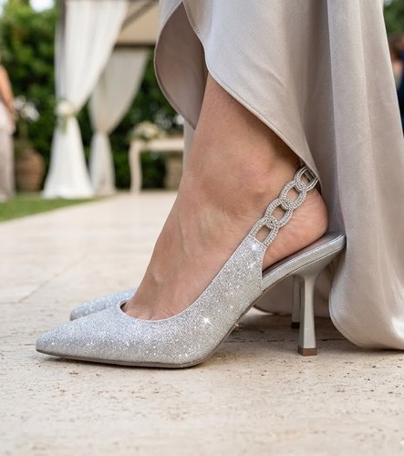 Décolleté élégante silver - Élégante,