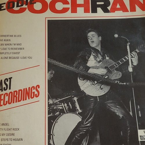 Eddie cochran vinyle - vinyle, last