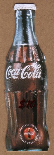 Coca cola découpé - '95,