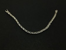 925 Sterling Semi Montage Argent Bracelet Pierre Taille 3 X 5 MM Ovale Support