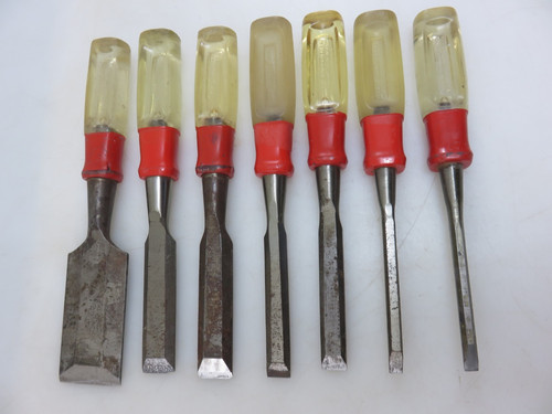 Stanley wood chisel 7pc set - stanley,