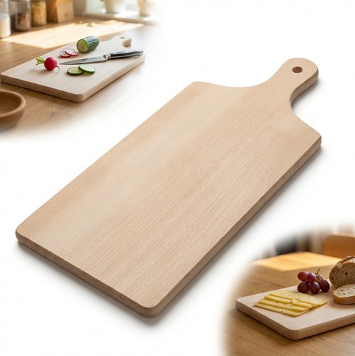 Planche bois poignée 40x18cm