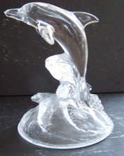 DAUPHIN sur VAGUE Cristal