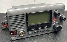 USED Garmin 'VHF200' Marine DCS + VHF Radio / GPS w/ Cords (24437)