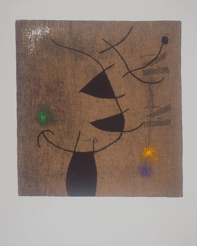 Joan miro femme dans le - femme,