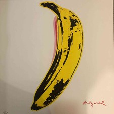 Andy Warhol Lithographie compenser cm 60x60 Signature dalle avec certifié