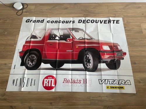 Affiche publicitaire vintage - publicitaire,