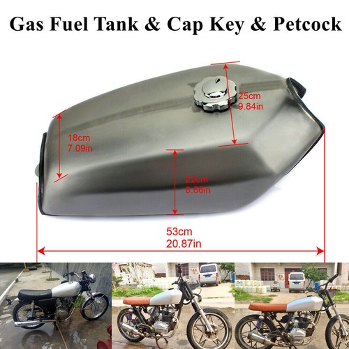 Cafe racer réservoir - 9l, de