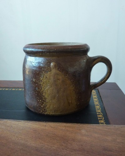 Adorable ancien pot grès - en,