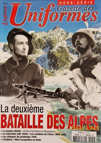 Gazette des uniformes h - 20,