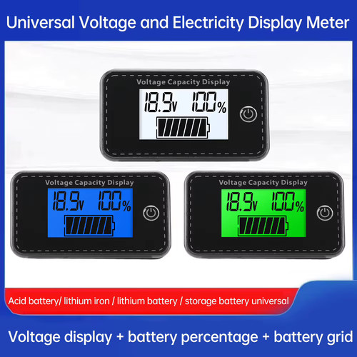 Testeur batterie digital lcd - testeur,