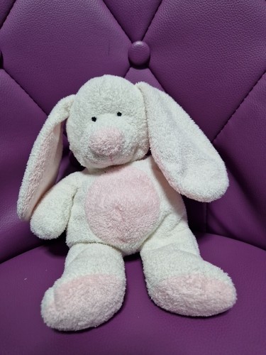Doudou lapin blanc rose - doudou,