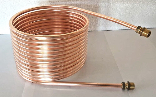 Spirale tube cuivre 15x1mm - spirale,