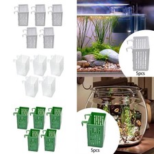 Lot de 5 supports pour plantes d'aquarium pour étang et jardin paysager