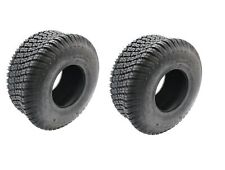 2 pneus 15x6.00-6 pour tondeuses autoportées et tracteurs de pelouse