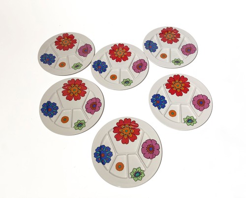 Assiettes compartiments - 6,