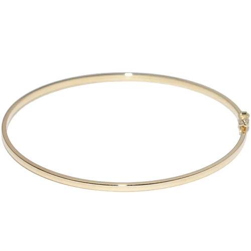 Bracelet jonc souple plaqué - souple,