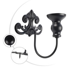 Ancien bougeoir mural en fer