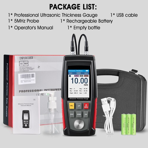 Digital ultrasonic thickness - digital,