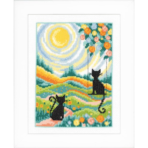 Kit broderie point de - de,