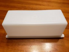 Vintage Tupperware Sheer Cheese Butter Storage Container 