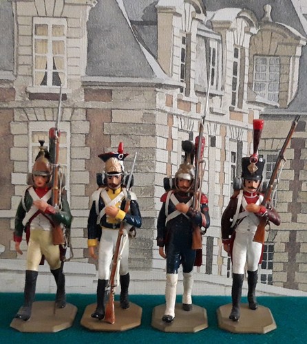Figurines historex lot de 4 - de,