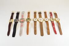 Nice Collection of 9 Mickey Mouse and other Characters Watches