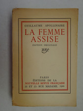 APOLLINAIRE (Guillaume). La Femme assise. 1920 E.O. 1/1020 sur Lafuma