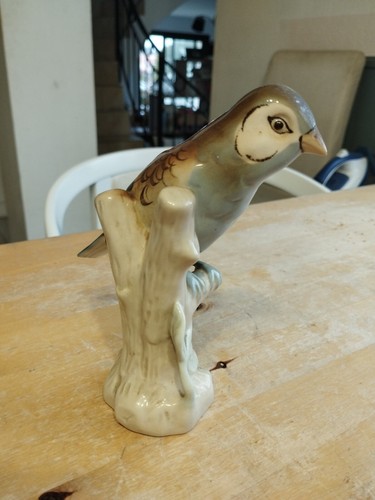 Oiseau porcelaine royal dux - en,