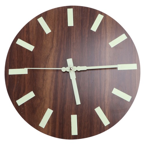 Horloge bois creative - en,