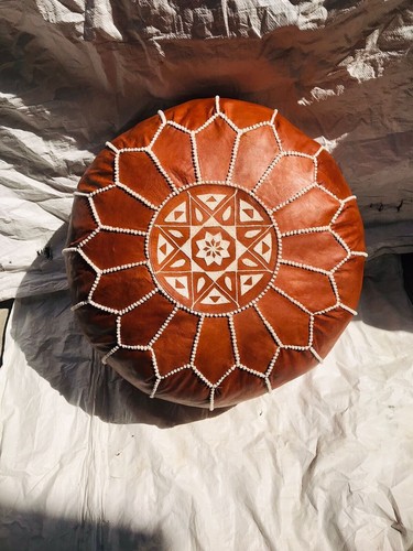 Tabouret ottoman boho - , fait