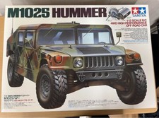 Tamiya M1025 Hummer échelle 1/12 RC 4WD OFF Road Military Car maquette kit TA...