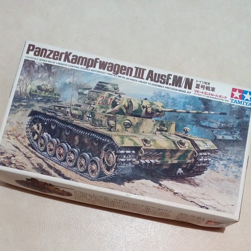 Tamiya german panzer iii - 1/35,