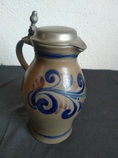 Vintage Old German Beer Mug Pitcher Germany Sandstone Merkelbach Liv Offered 