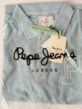 polo bleu ciel Pepe Jeans taille M