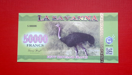 Billet savanna 50000 - la,