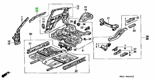 Oem honda civic 95 - oem,