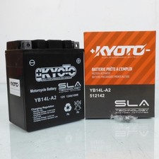 Batterie SLA Kyoto pour Moto Norton 100 COMMANDO 1973 à 1977 YB14L-A2 SLA / 12V