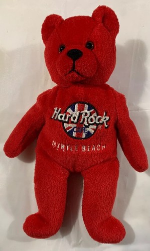 Hard rock cafe plush bear - cafe,