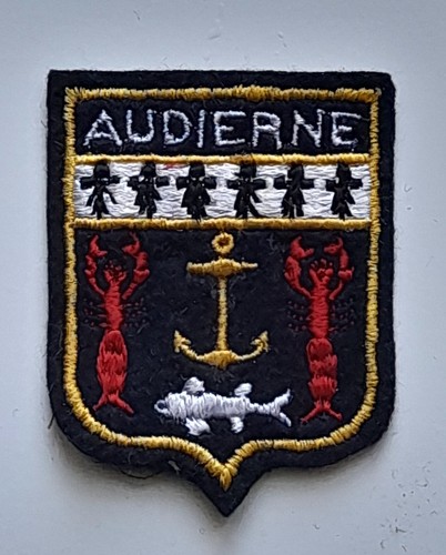 Ecusson brodé audierne - ecusson, d'audierne
