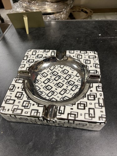 Cendrier vintage kare design - cendrier,