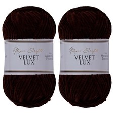 Velvet Lux Lot de 2 pelotes de